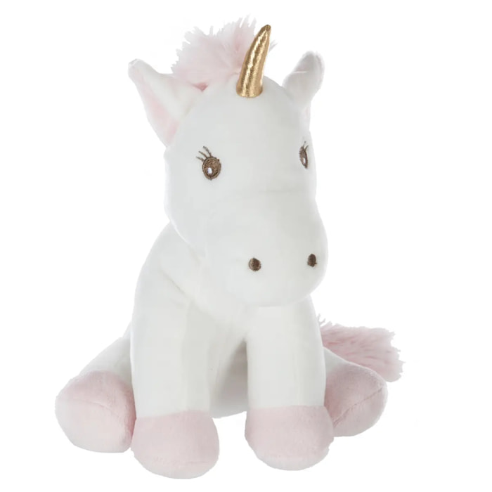 Peluche licorne Rosy H.22cm