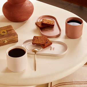 Coffret de 2 tasses avec coupelles Casa Sienna 24cl