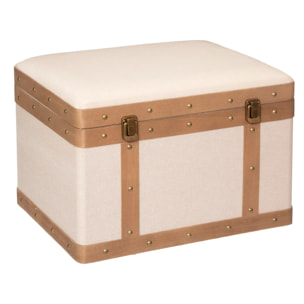 Set de 3 malles "Norah" beige L39/44/51cm