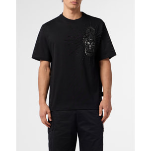 PHILIPP PLEIN T-shirt girocollo a maniche corte SKULL