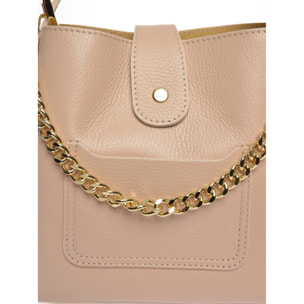 Borsa a mano Anna Luchini Rosa