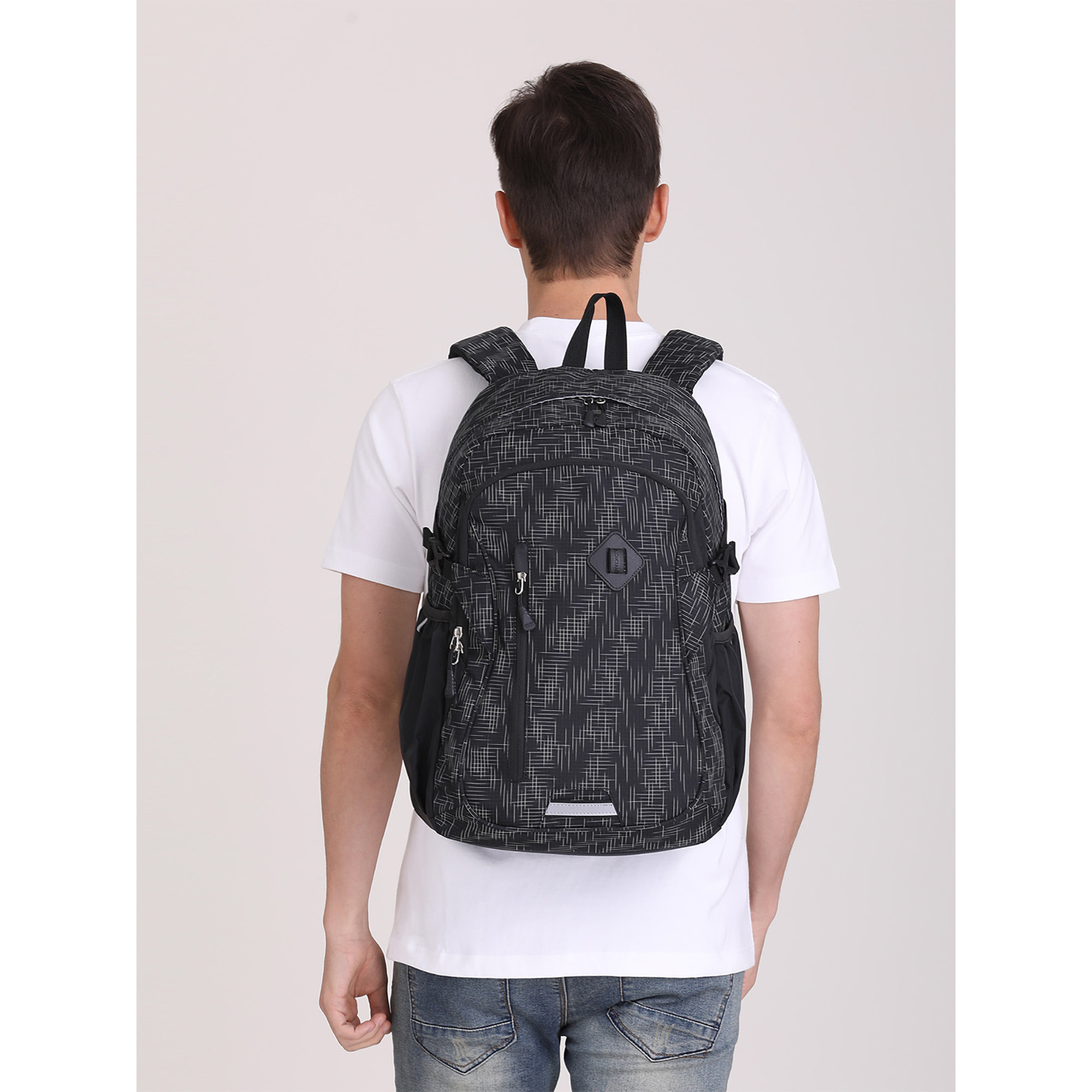 Zaino unisex Textile Prodotto Vegano 33x21x50 cm