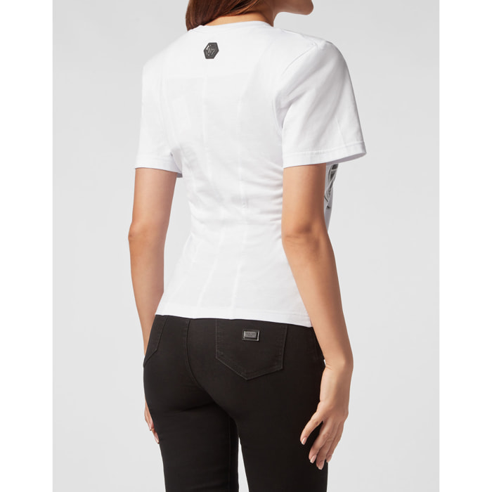 PHILIPP PLEIN Camiseta Cuello Redondo CHROME