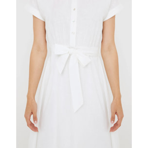 Vestido Midi Cuello Camisa - Karin