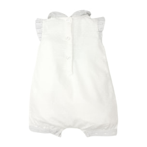 PAGLIACCETTO TESSUTO BIANCO GRIGIO ROMANTIC