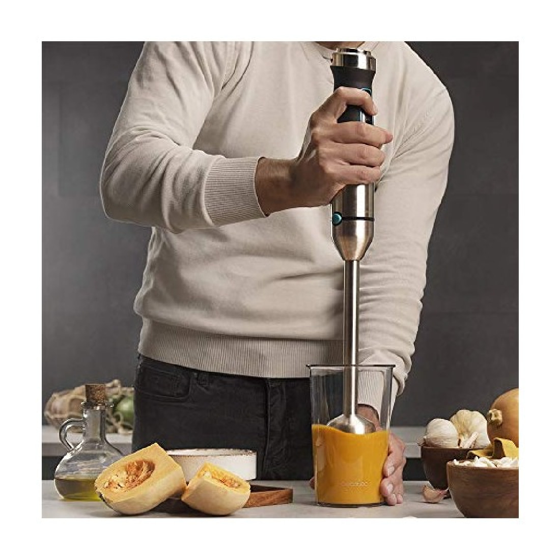Cecotec Mixeur plongeant Power TitanBlack 1500 XL TotalMix