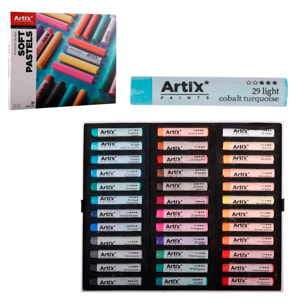 PITTURA PASTELLA ROTONDA 36 COLORI