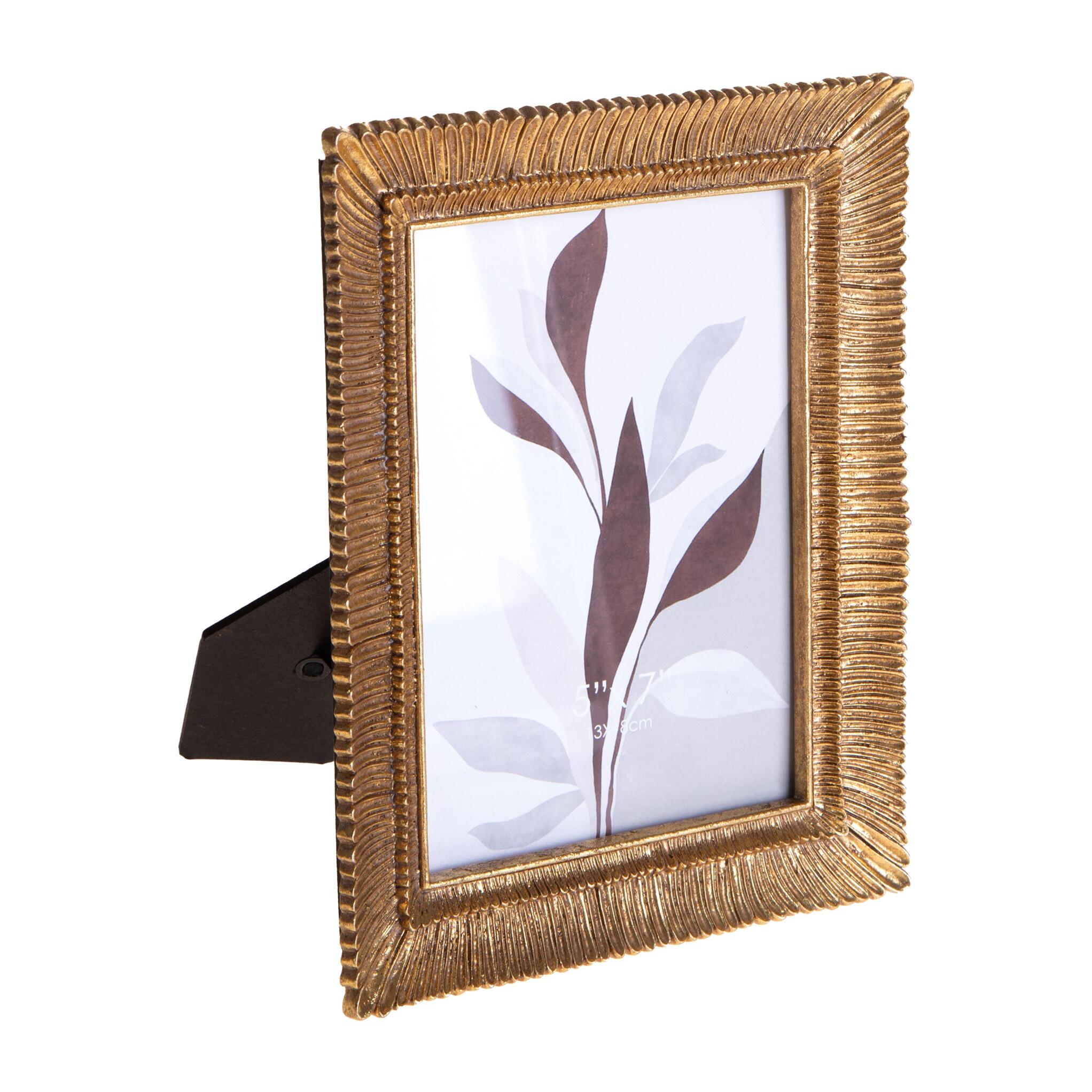 Porta foto foglia - 17,5xH22x2,3cm - Pezzi 3 - Bianchi Dino SpA