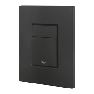 Plaque de commande WC Even, Noir
