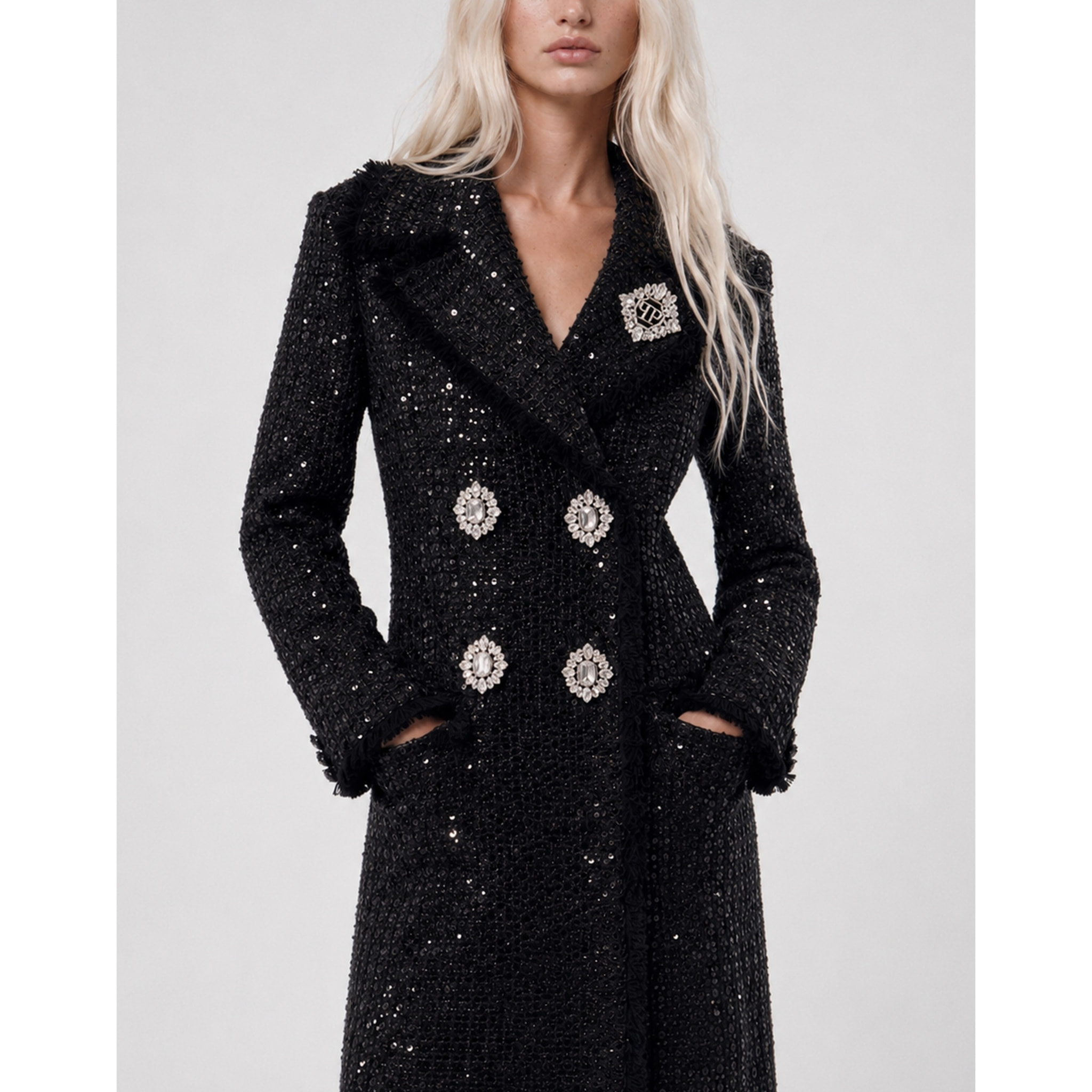 PHILIPP PLEIN Abrigo largo