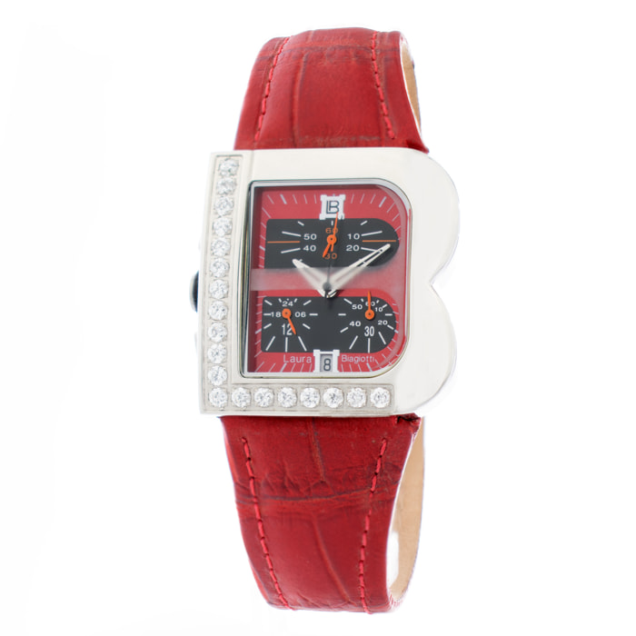 Reloj Laura Biagiotti LB0002L-05Z-A Mujer Analogico Cuarzo con Correa de Piel