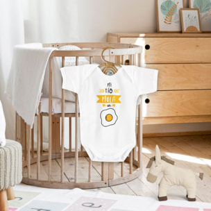 Body bebé frases manga corta hombro