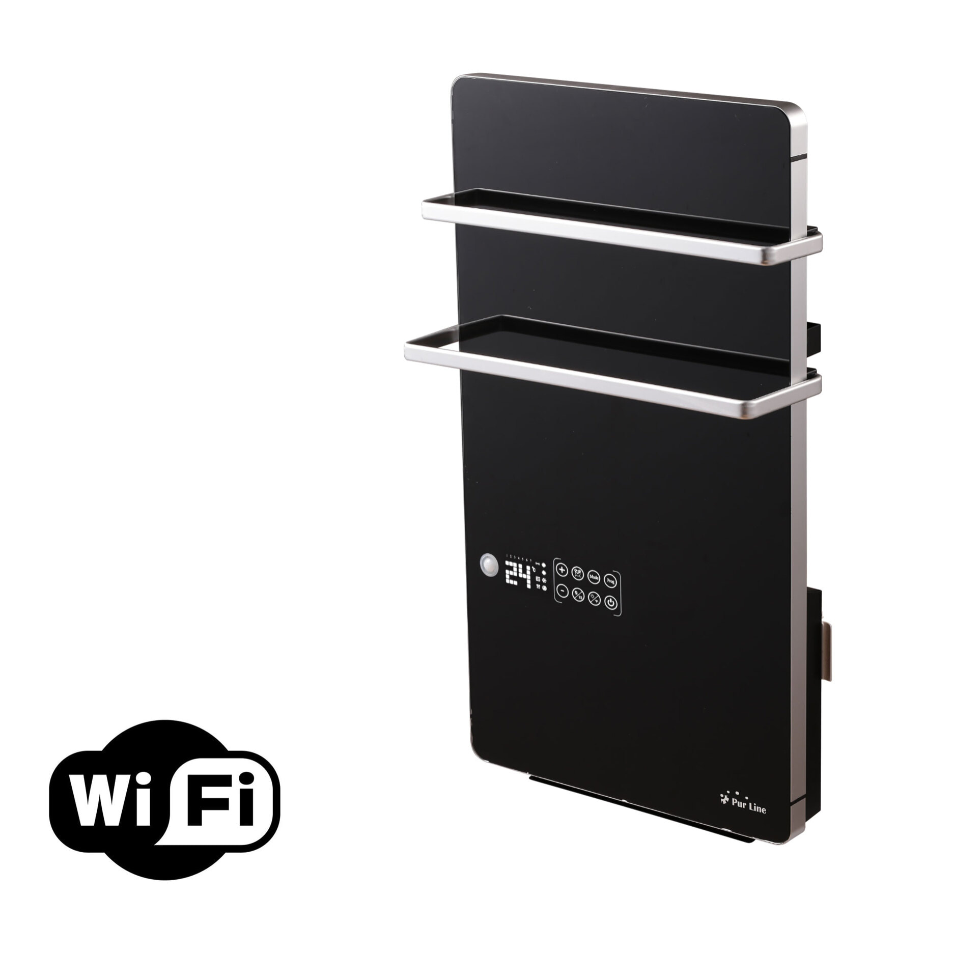 Sèche-serviettes numérique contrôle WIFI 2000W