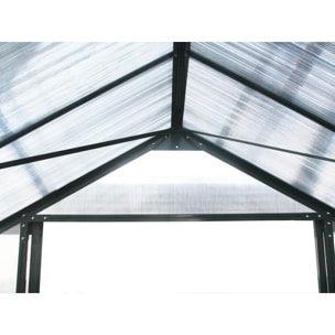 Serre jardin polycarbonate "Dahlia" Vert Sapin 7,67 m²