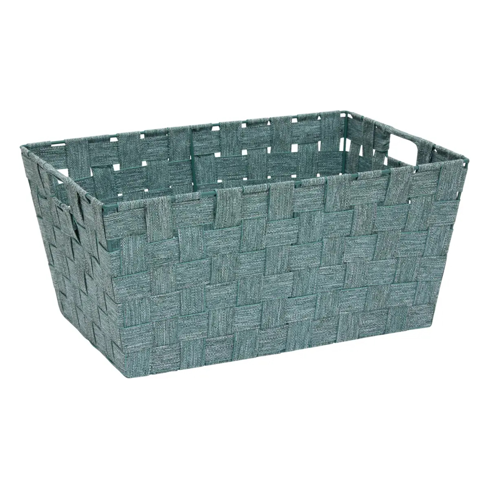 Panier Lise biseauté L38cm vert