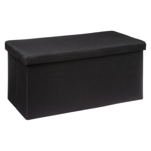 Pouf double pliant "Mix N' Modul" noir