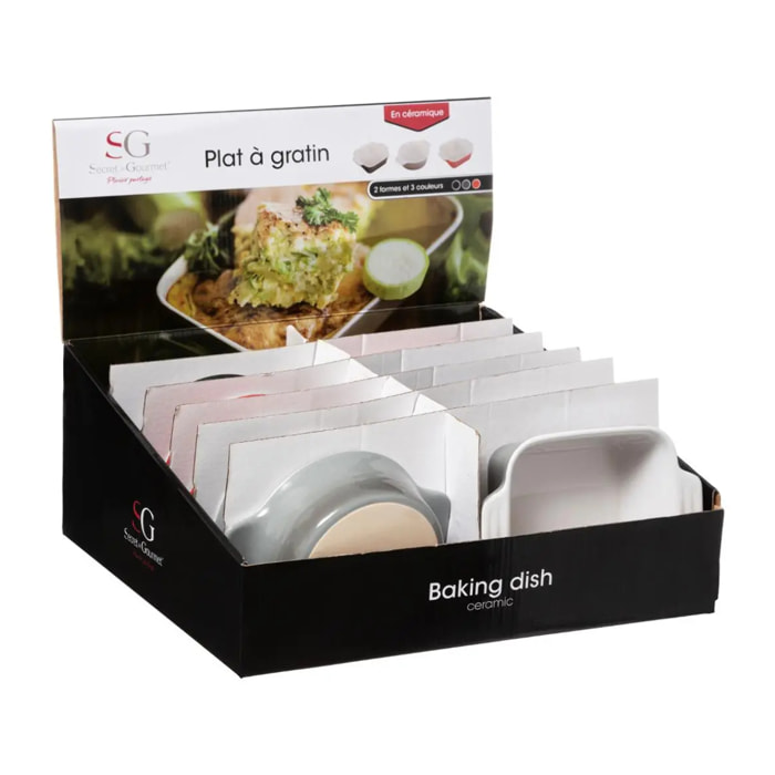 Plat rond/carré 17X13.5