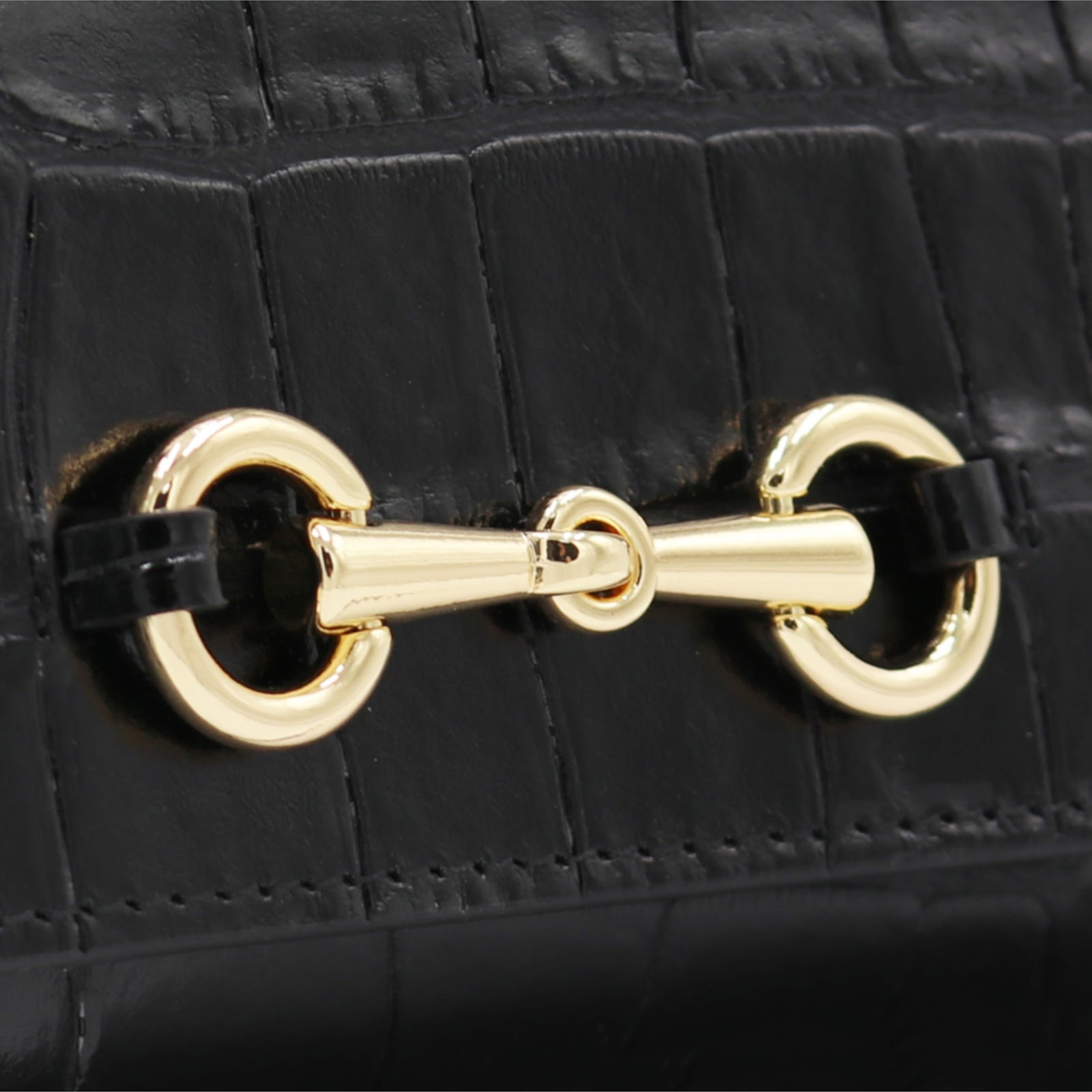 Cartera Cheval Firenze Grant Croc Negro