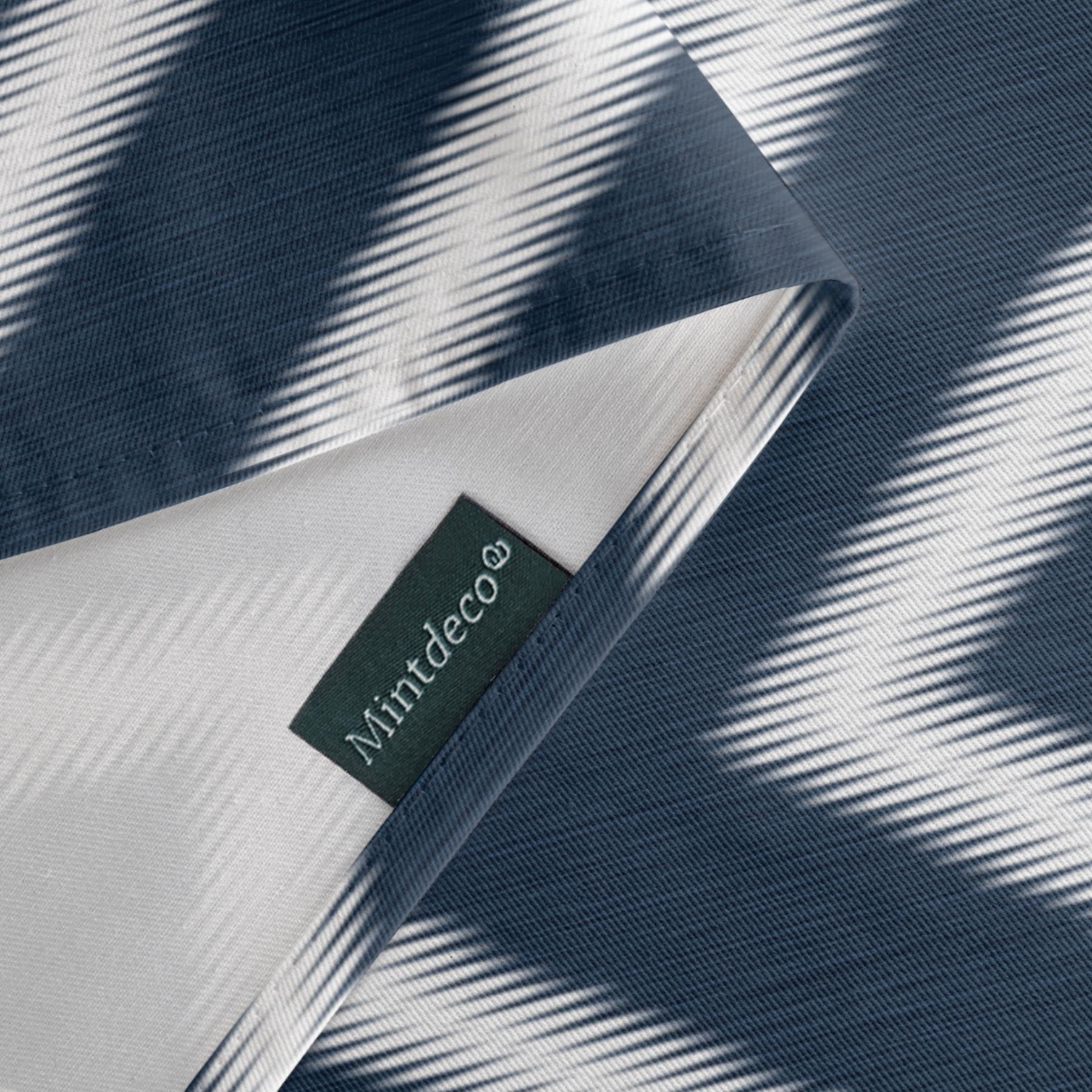 Nappe anti-taches ABEL BLEU - en 100 % coton