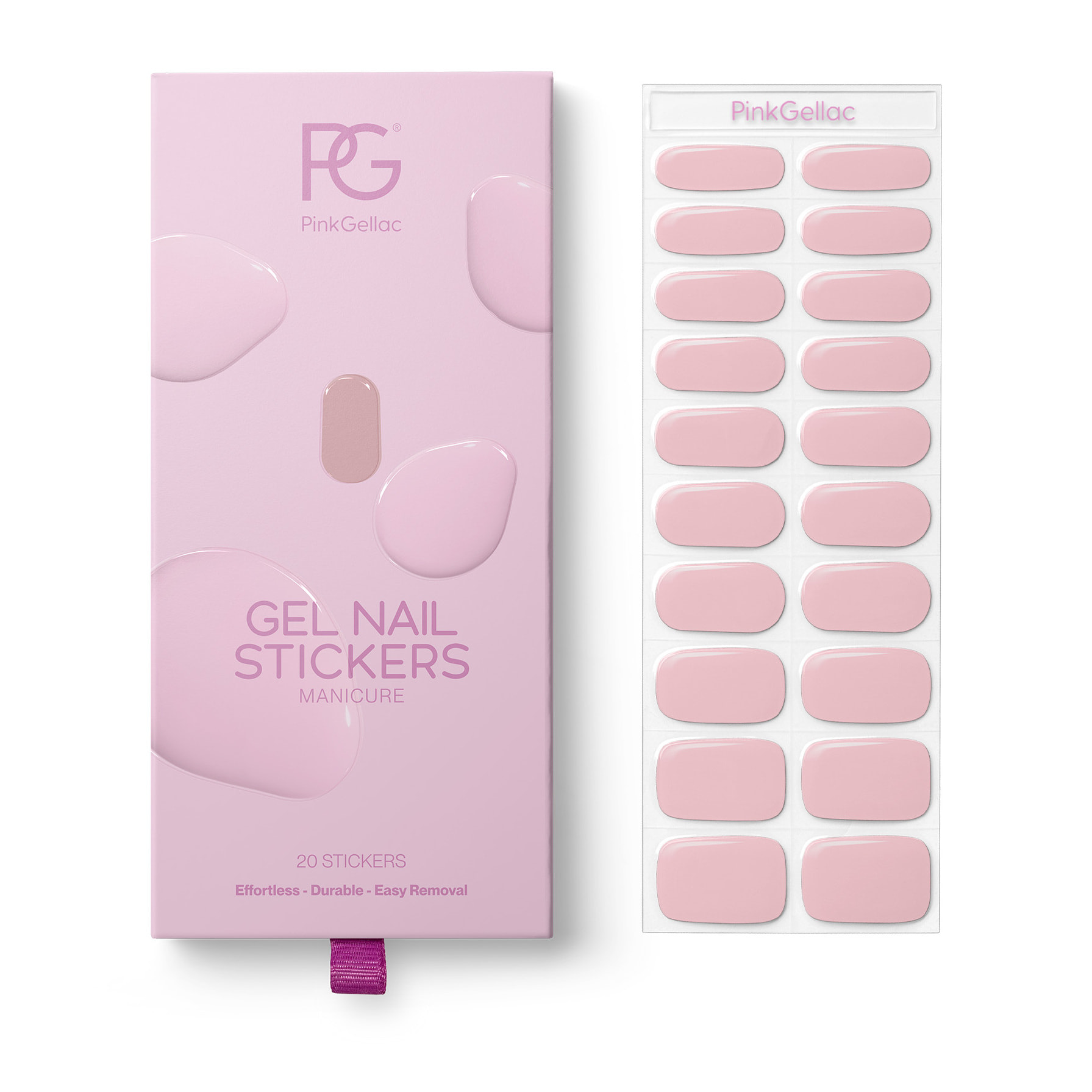 Stickers gel - 0003 Toasted Nude