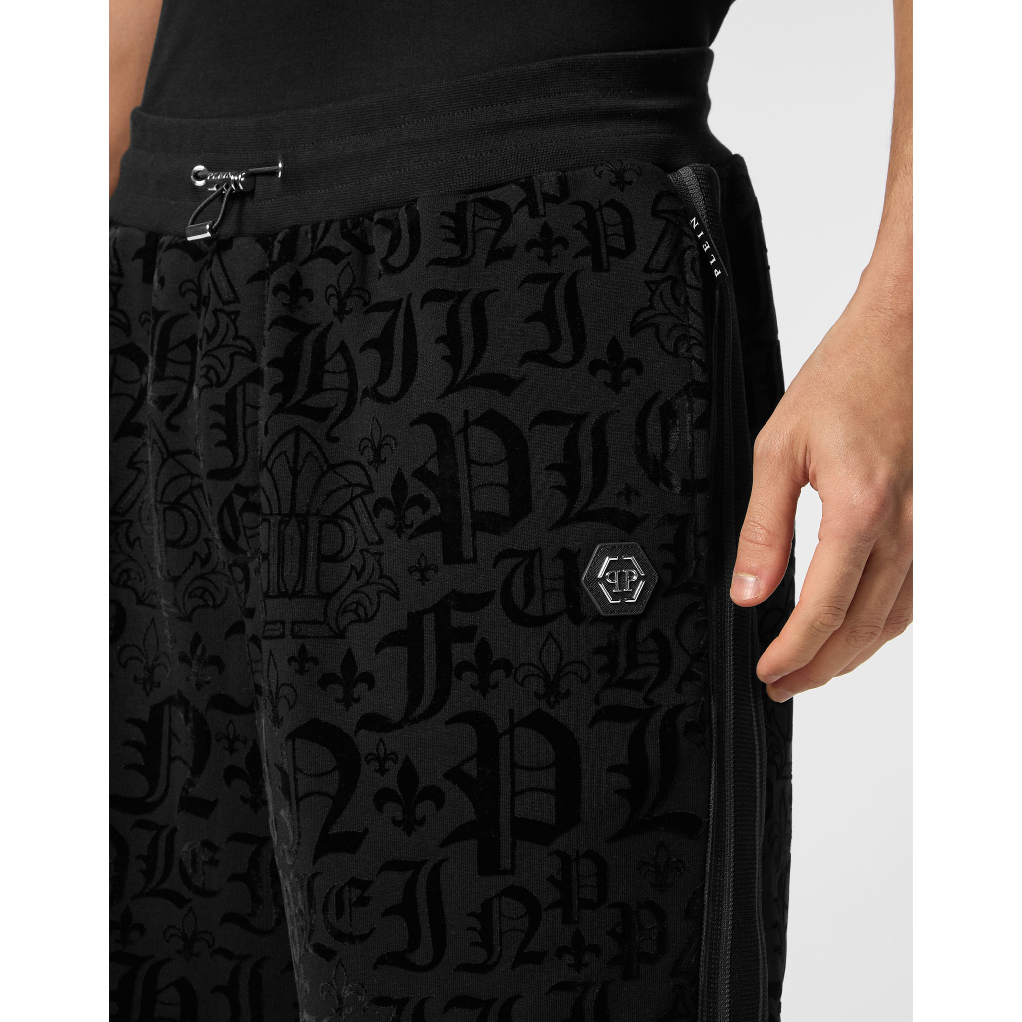 PHILIPP PLEIN Pantalones cortos deportivos GOTHIC PLEIN