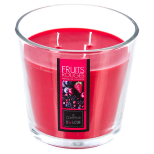 Bougie parfumée en verre 500G