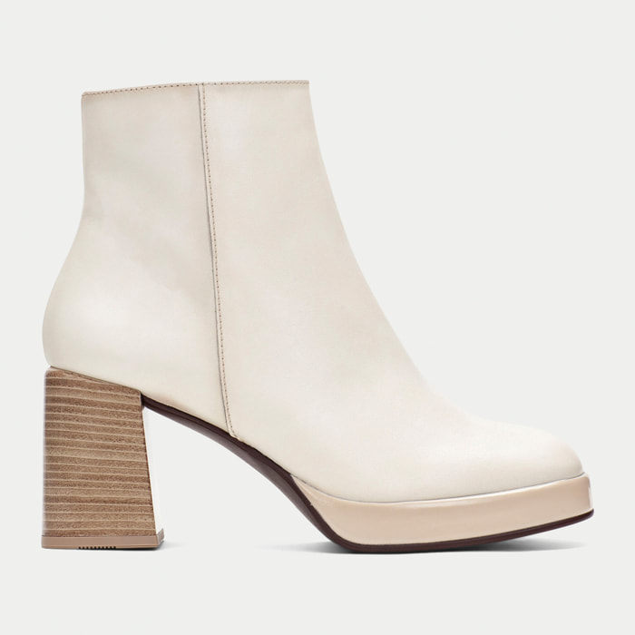 Botin Tokio Vainilla 7 cm