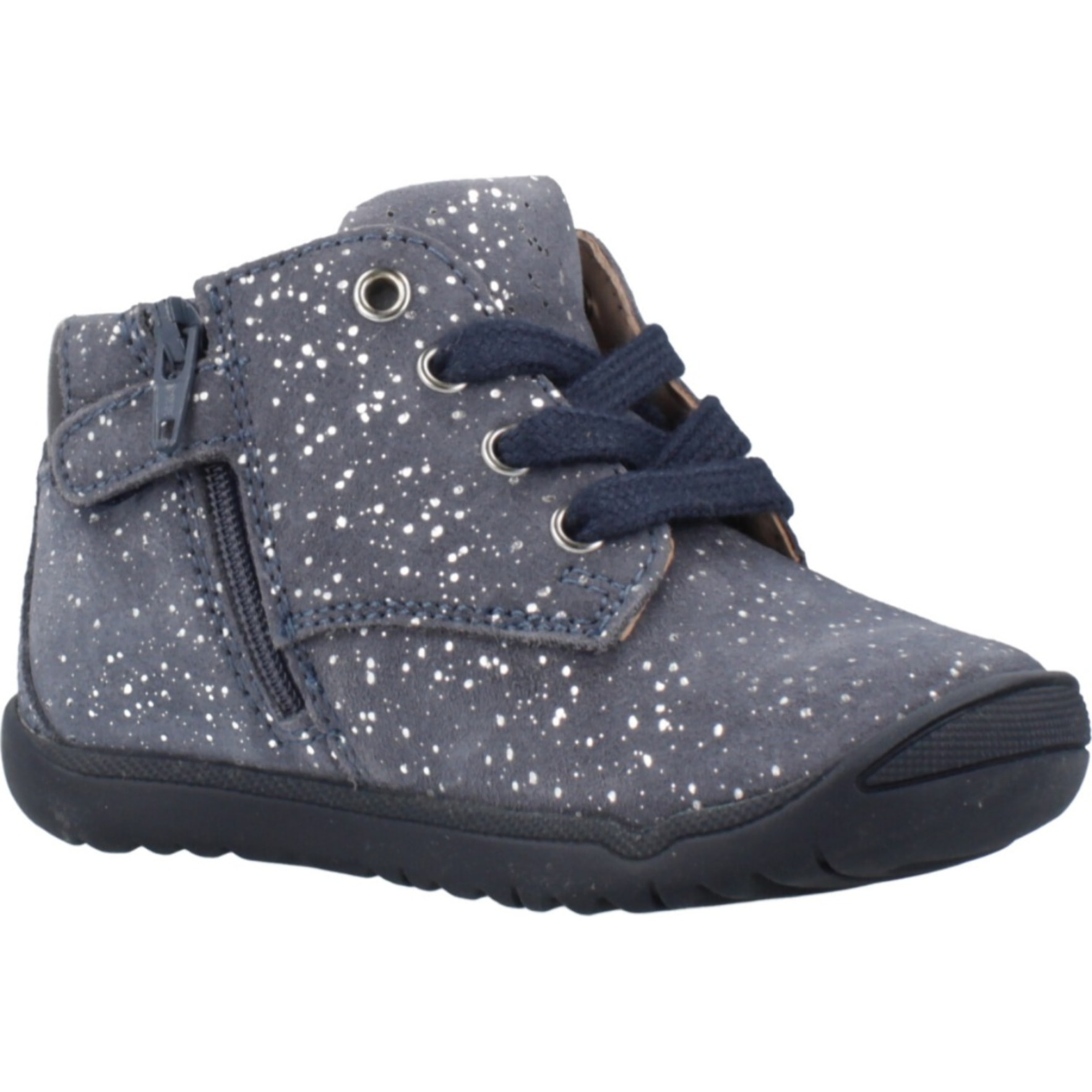 Zapatillas Niña de la marca GEOX  modelo B MACCHIA GIRL AZUL