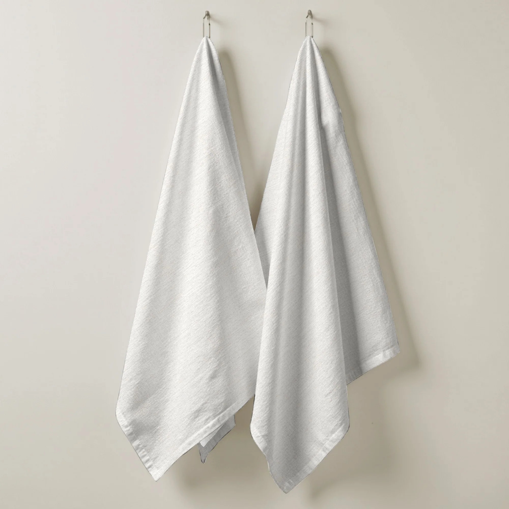 Lot de 2 torchons de cuisine 100% coton Salina