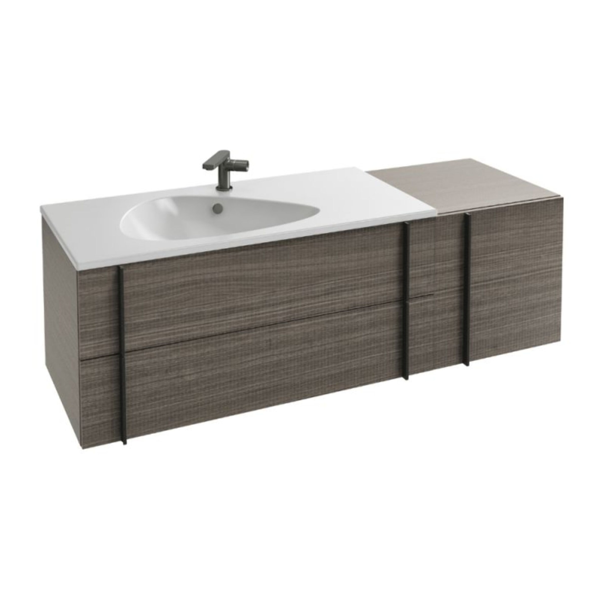 Meuble vasque Nouvelle Vague Chêne