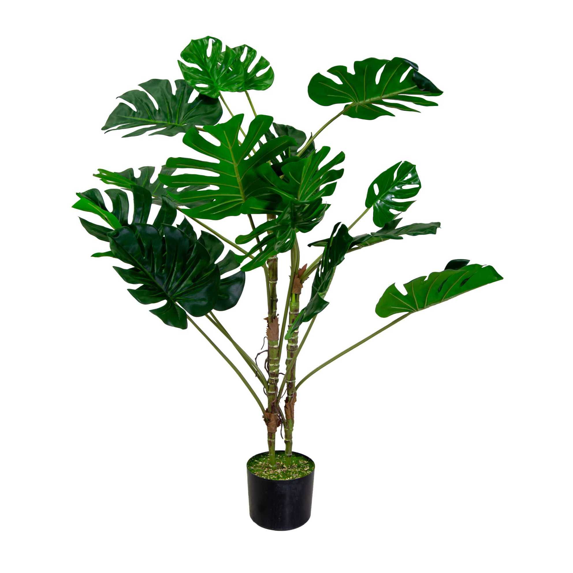 Pianta artificiale Vacchetti in plastica monstera cmh110