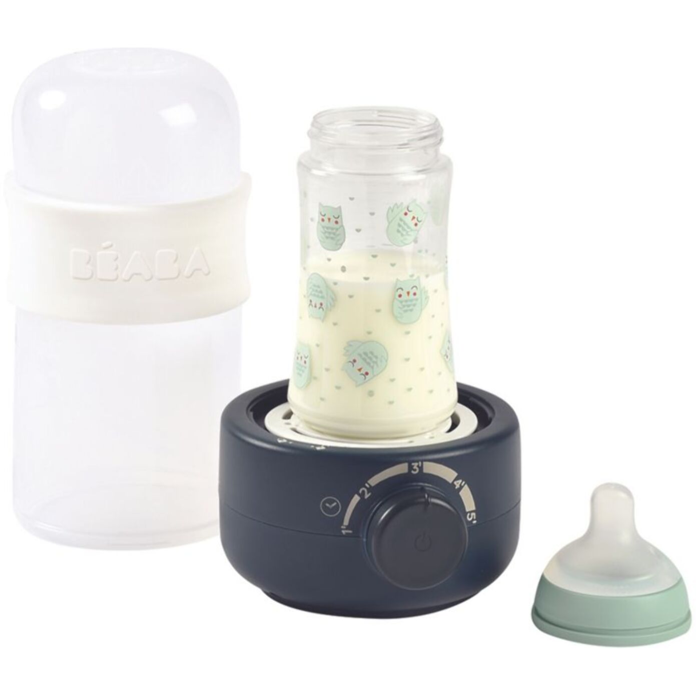 Chauffe biberon BEABA Baby Milk Second Ultra fast Bottle Warne