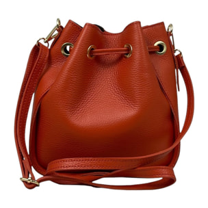 Bolso Tipo Cubo Cheval Firenze Matilde Naranja