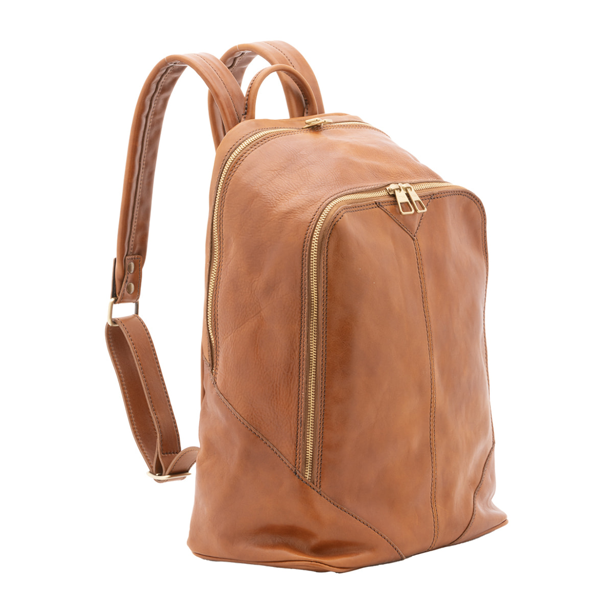 Zaino  unisex In Vera pelle Made in Italy 30x46x17 cm