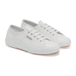 Le Superga Uomo Donna Bianco 2750 Tumbled Leather