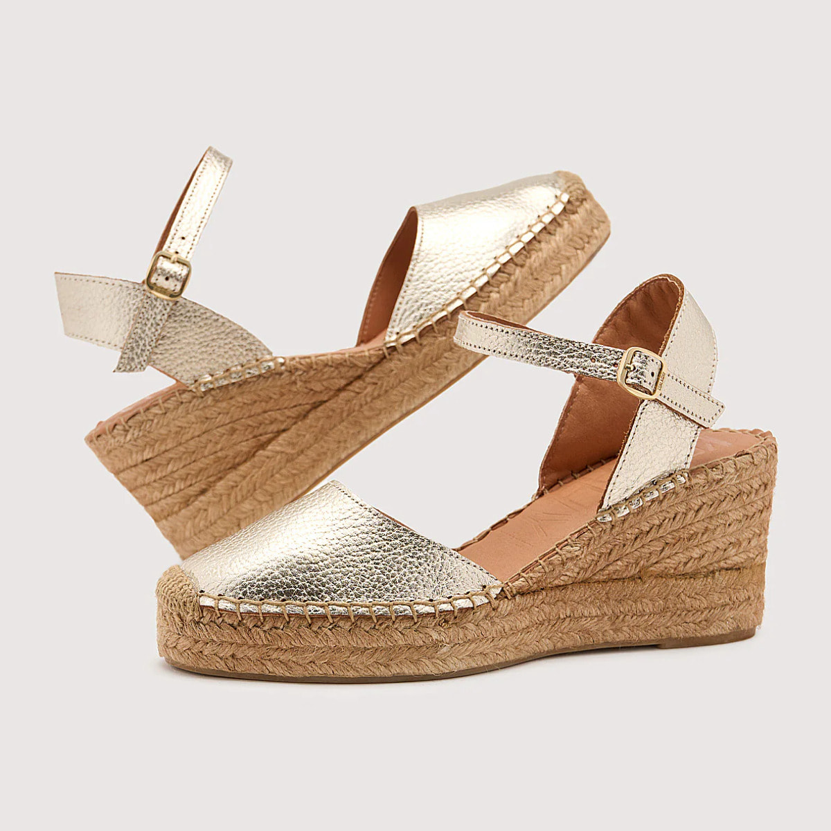 Campesina Yute Pulsera Champangne - Carol