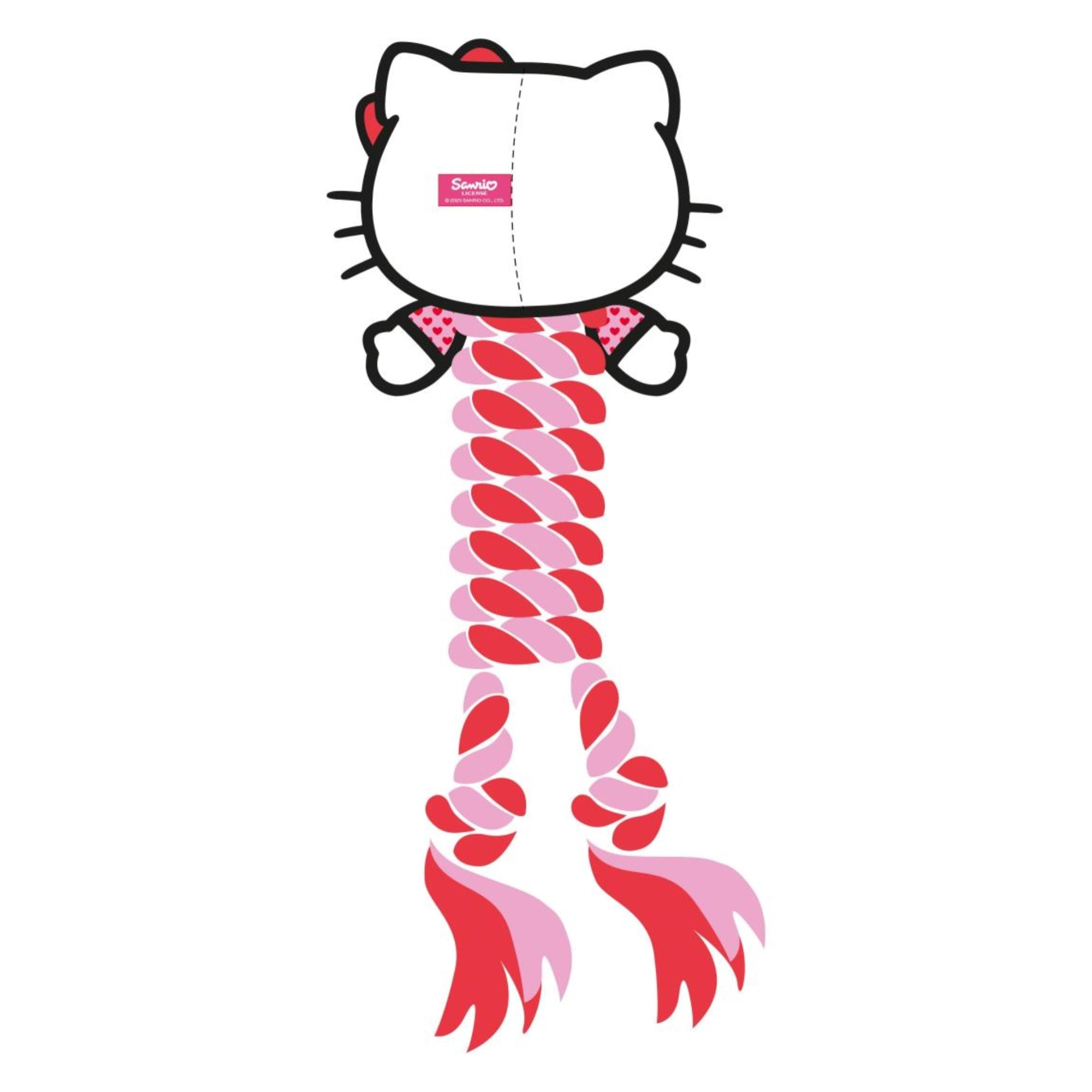 Peluche mordedor para perros diseño hello kitty