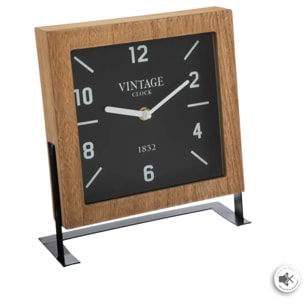 Horloge à poser métal H23cm