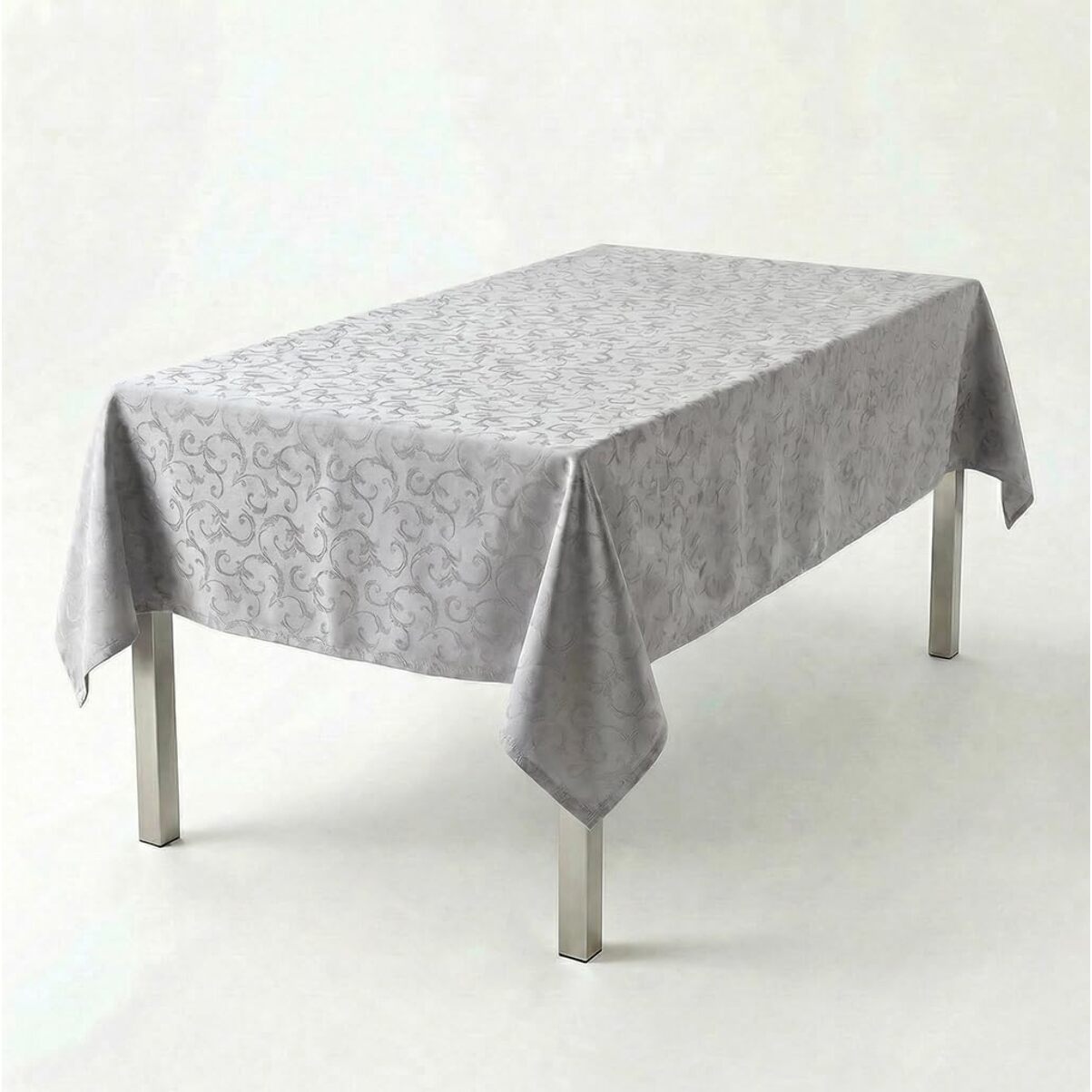 Tovaglia antimacchia in poliestere - GRIGIO