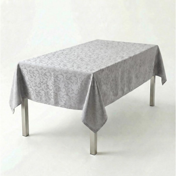 Tovaglia antimacchia in poliestere - GRIGIO