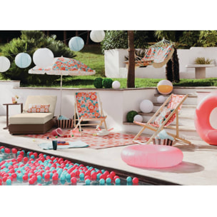 Tapis d'extérieur Cha Cha Pop 160x230cm rose