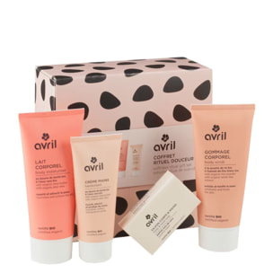 Rituel Douceur - Coffret Gommage Corporel 200 ml + 3 Produits