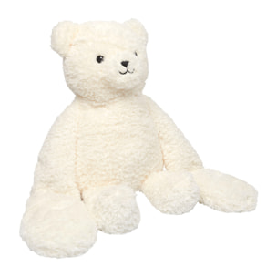 Peluche - JEUX 2 MOMES - Ours Calin Lestée - Blanc