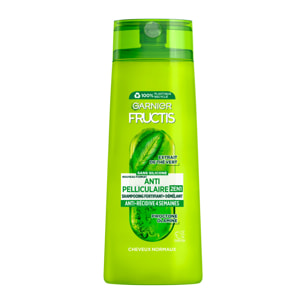 Lot de 12 - Garnier Fructis Shampooing 2en1 Antipelliculaire thé vert 300ml