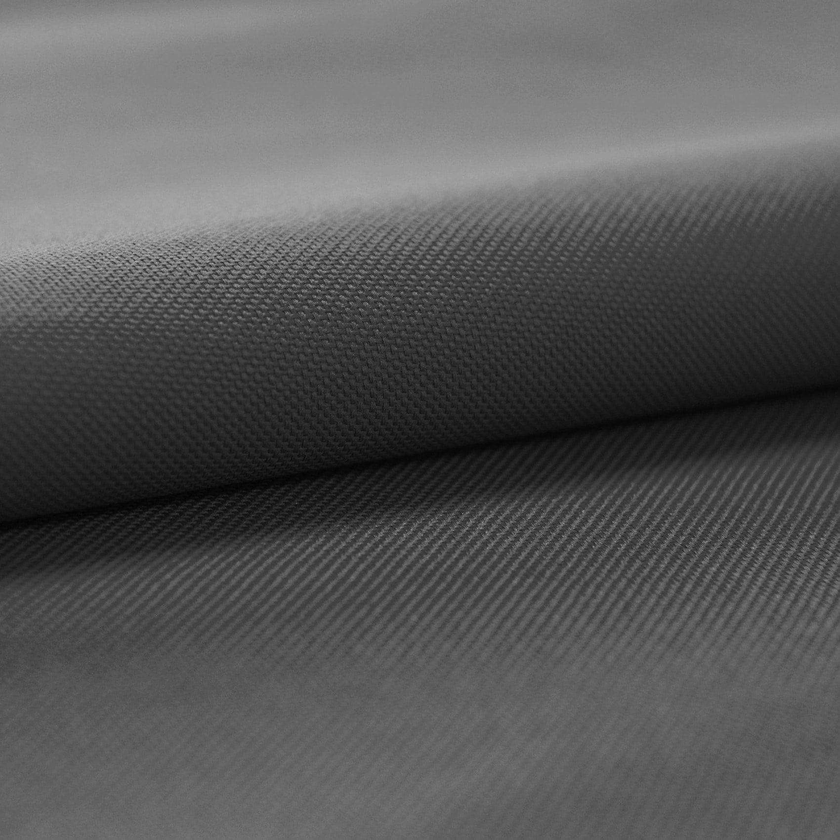 Rideau ignifugé M1 galon fronceur - Gris anthracite