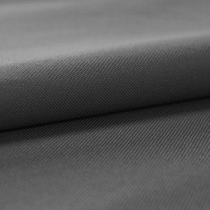 Rideau ignifugé M1 galon fronceur - Gris anthracite