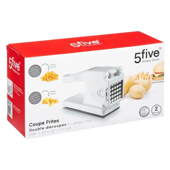 Coupe friteslame inox blanc