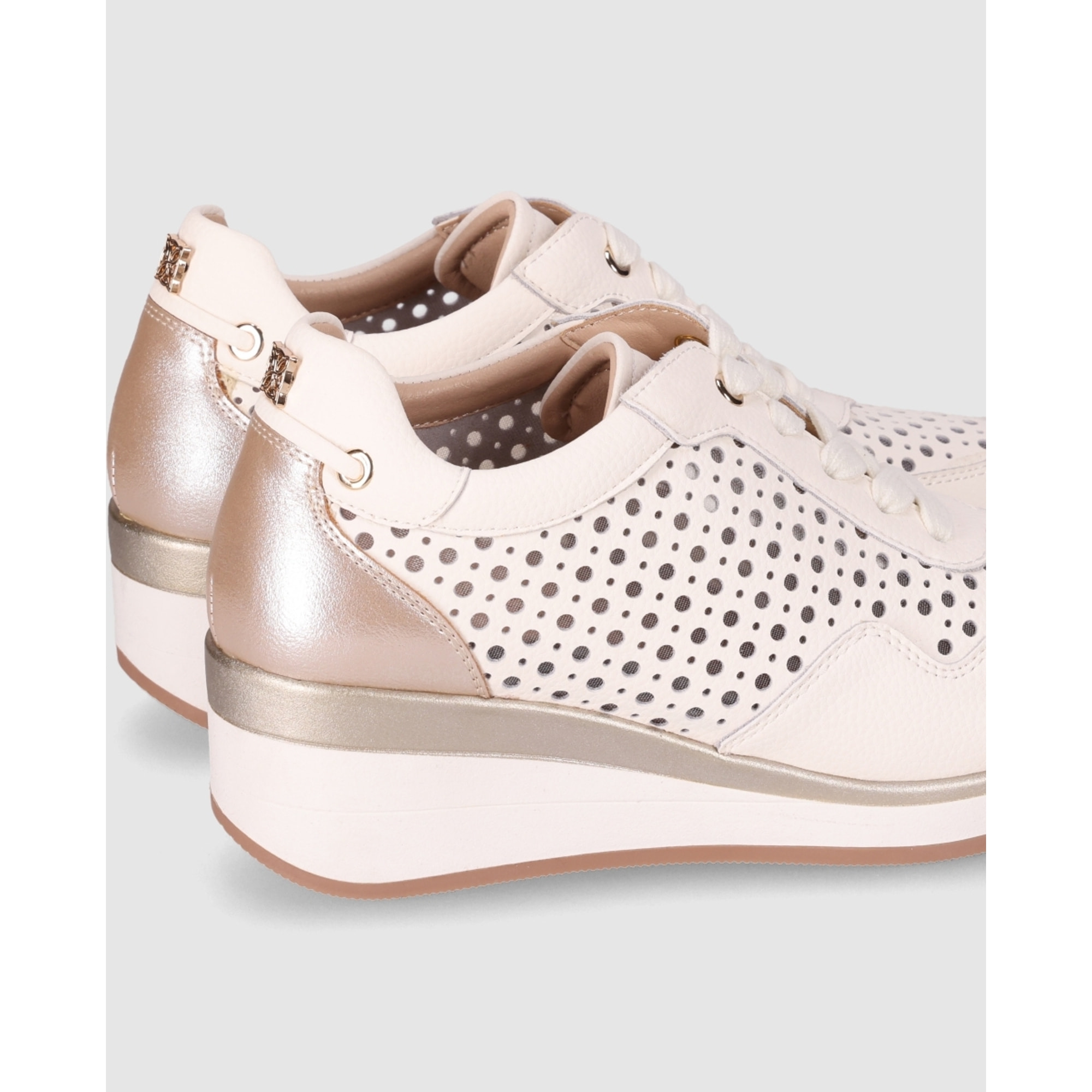 Zapatos de Piel - Hielo - Tacón: 5 cm