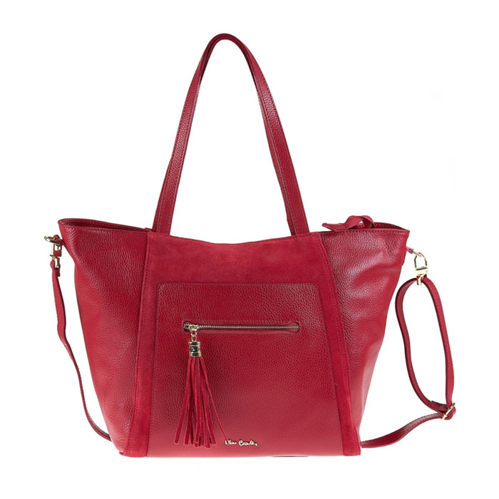 Borsa a mano da donna Made in Italy - Modello Erisia Plus - 100% pelle - 48.0 x 30.0 x 16.0 cm