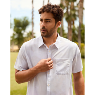 Camisa Manga Corta Off White - Pecesbill